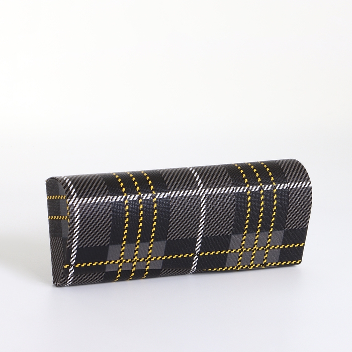 Футляр для очков на магните, длина 16 см, цвет чёрный Футляр для очков на магните, длина 16 см, цвет чёрный