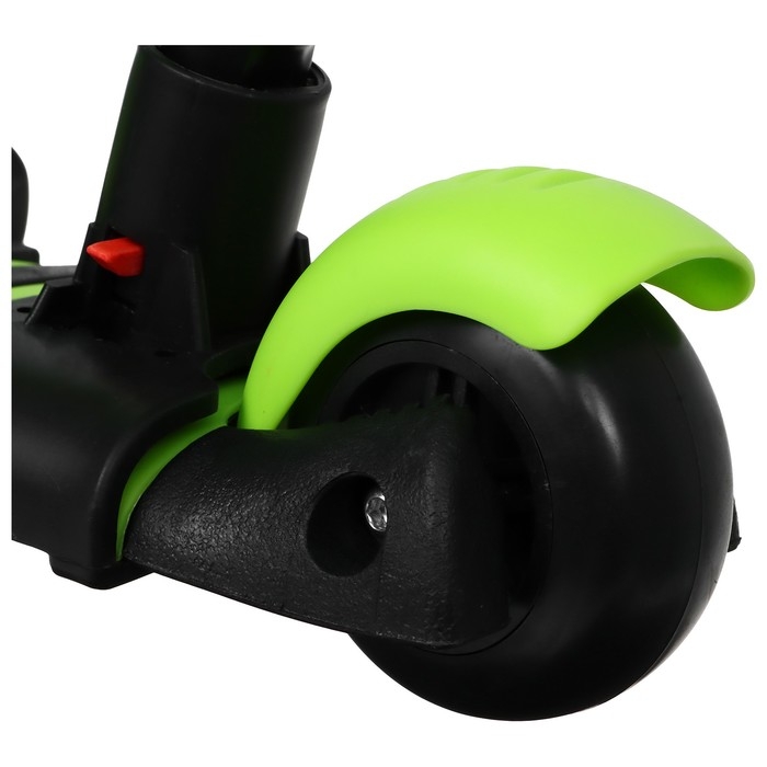 Самокат 5 в 1 GRAFFITI, колёса световые PU 120/80 мм