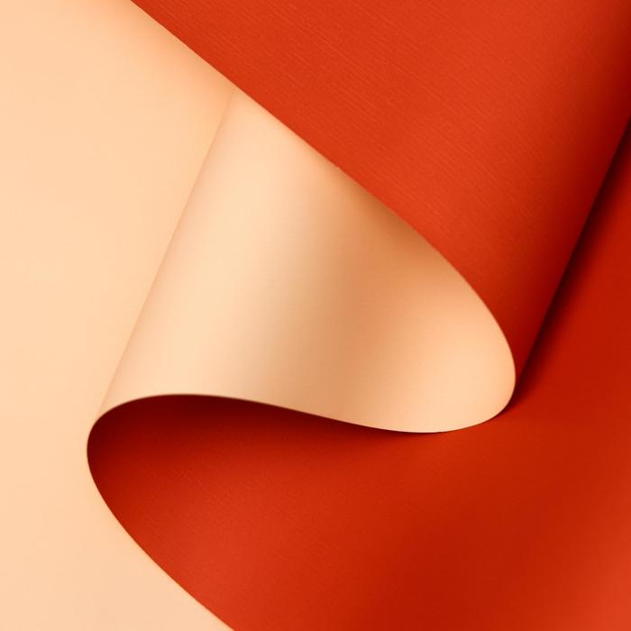 Пленка матовая, бежевый, красный, 0.58 х 10 м Пленка матовая, бежевый, красный, 0.58 х 10 м