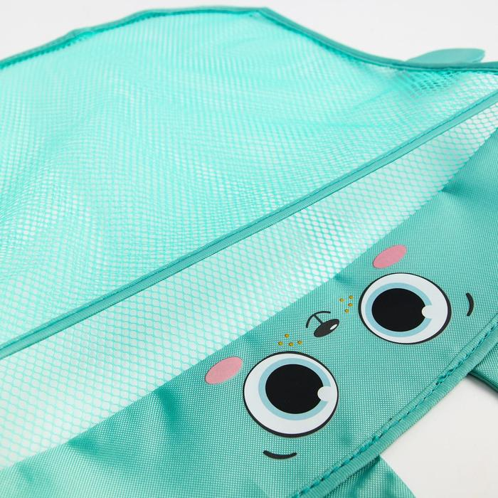 Сетка для хранения игрушек на присосках «Мишка» Сетка для хранения игрушек на присосках «Мишка»