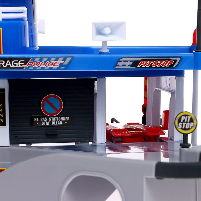 Игровой набор &laquo;Полицейский участок&raquo;, 2 уровня, вертолетная площадка