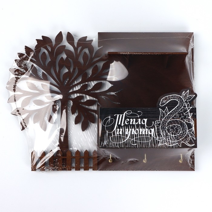 Ключница настенная новогодняя «Тепла и уюта», на Новый год Ключница настенная новогодняя «Тепла и уюта», на Новый год