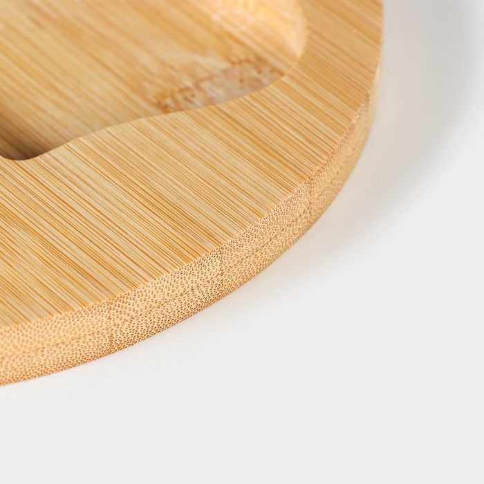 Набор для подачи сыра Доляна Cheese, 3 ножа, доска 32,5×18 см, бамбук Набор для подачи сыра Доляна Cheese, 3 ножа, доска 32,5×18 см, бамбук