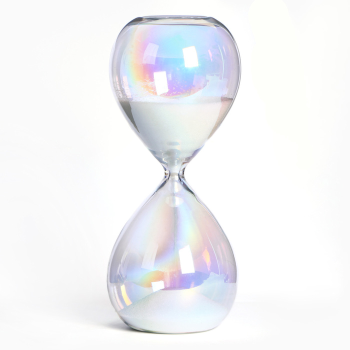 Песочные часы Песочные часы "Шанаду", сувенирные, 8 х 8 х 19 см, белый песок