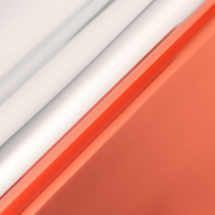 Пленка для цветов, Пленка для цветов,"Металлик", 0,58х10м, красный