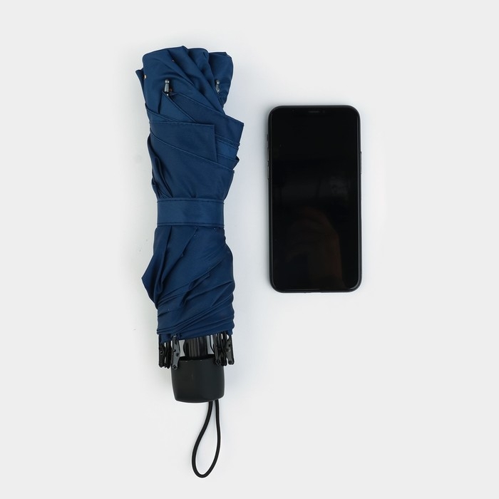 Зонт женский механический «Космос», 8 спиц, d=95, цвет тёмно-синий Зонт женский механический «Космос», 8 спиц, d=95, цвет тёмно-синий