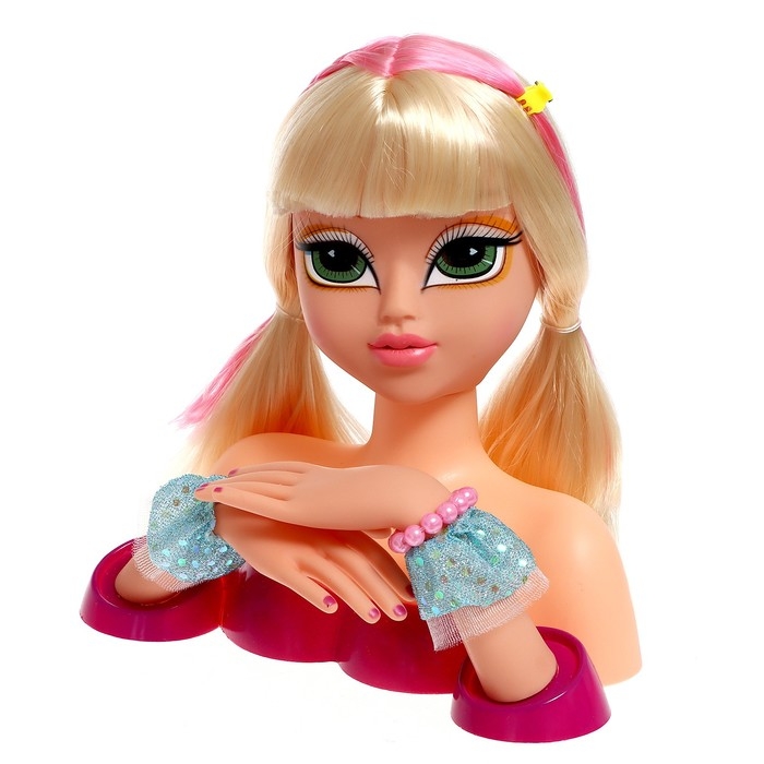 Кукла-манекен для создания причёсок «Кэсси», с аксессуарами Кукла-манекен для создания причёсок «Кэсси», с аксессуарами