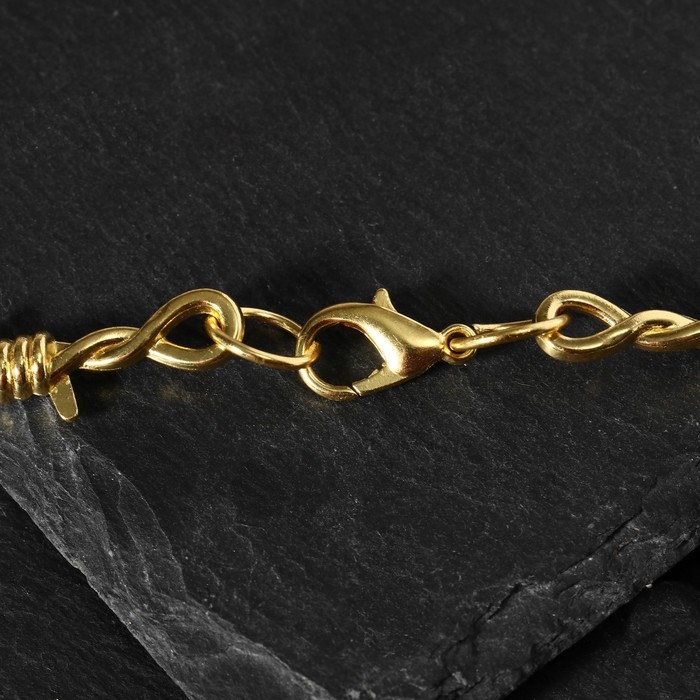 Колье «Проволока» колючая, цвет золото, L=45 см Колье «Проволока» колючая, цвет золото, L=45 см