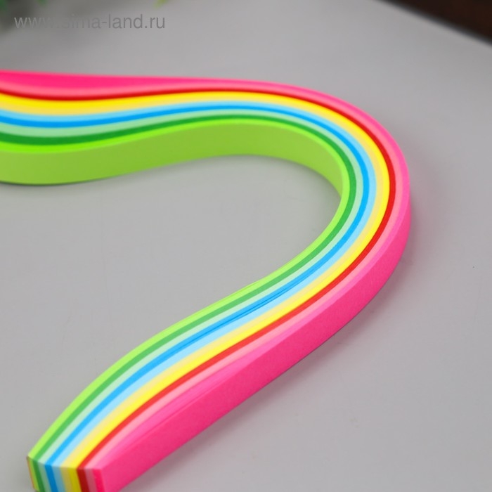 Полоски для квиллинга Полоски для квиллинга "Цветные" набор 160 полосок ширина 0,9 см длина 25 см