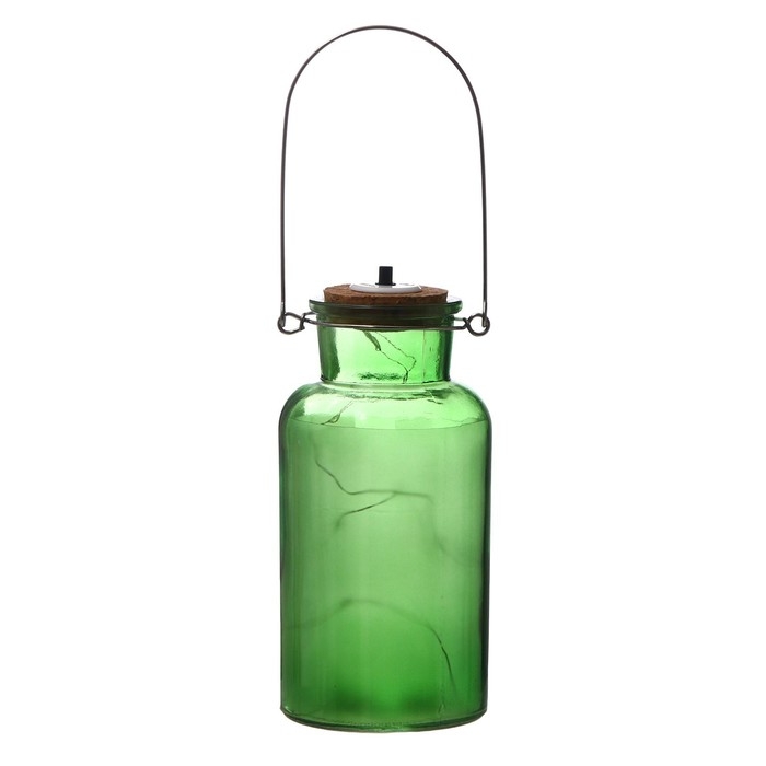 Ночник Ночник "Анде" LED от батареек зеленый 8х8х16,5 см RISALUX