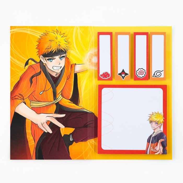 Книжка стикеров «Аниме мальчик», 5 блоков, 30 л Книжка стикеров «Аниме мальчик», 5 блоков, 30 л