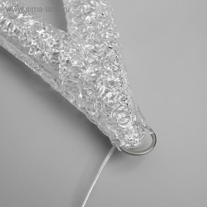 Светодиодная фигура «Звезда» 50 см, акрил, 45 LED, 220 В, свечение тёплое белое Светодиодная фигура «Звезда» 50 см, акрил, 45 LED, 220 В, свечение тёплое белое