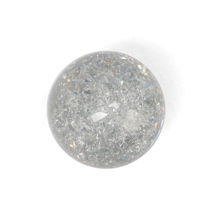 Ручка кнопка CAPPIO PK106, D=25 мм, пластик, цвет хром Ручка кнопка CAPPIO PK106, D=25 мм, пластик, цвет хром