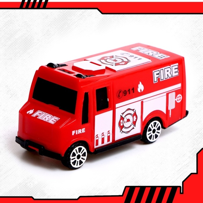 Набор машин «Пожарная служба», 5 штук Набор машин «Пожарная служба», 5 штук