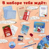 Подарочный набор новогодний  12 предметов «Новогодняя посылка»