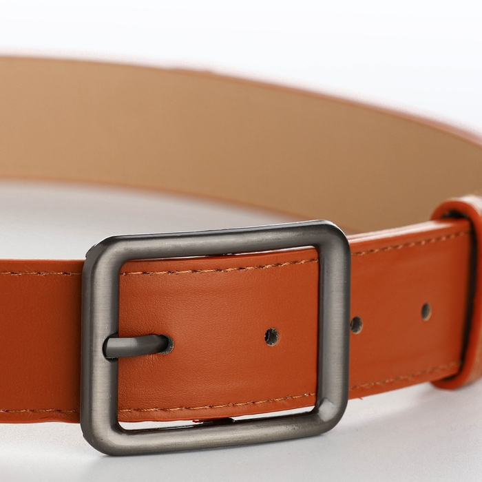 Ремень женский, ширина 3,5 см, цвет рыжий Ремень женский, ширина 3,5 см, цвет рыжий