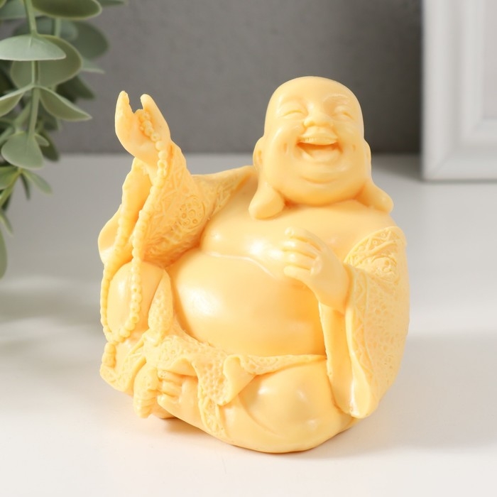 Нэцкэ полистоун под камень Нэцкэ полистоун под камень "Хотей" 8,5х7х7,5 см