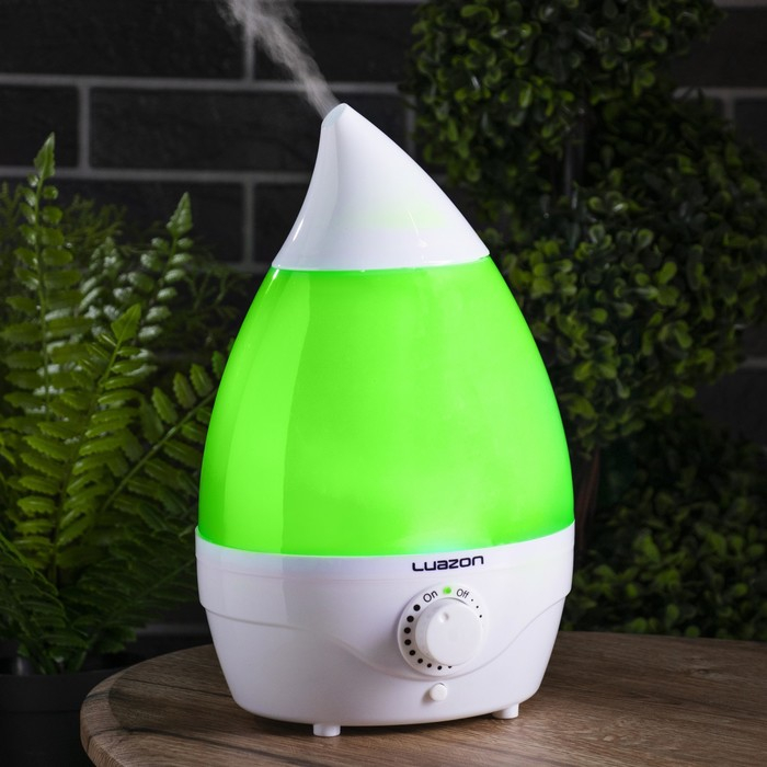 Увлажнитель воздуха Luazon LHU-04, ультразвуковой, 18 Вт, 2 л, 35 м2, белый Увлажнитель воздуха Luazon LHU-04, ультразвуковой, 18 Вт, 2 л, 35 м2, белый