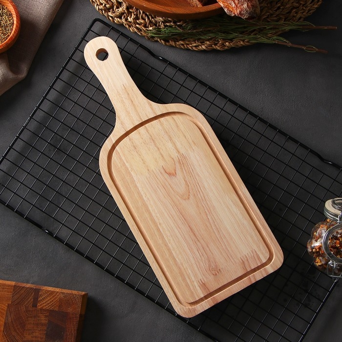 Доска для подачи Magistro «Дубрава», 34×14×1,5 см, дуб Доска для подачи Magistro «Дубрава», 34×14×1,5 см, дуб