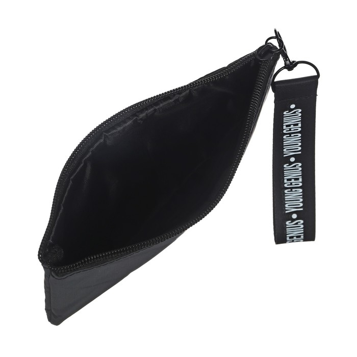 Пенал мягкий, 1 отделение, 100 х 195 мм, плоский,светоотражающий элемент, Феникс Пенал мягкий, 1 отделение, 100 х 195 мм, плоский,светоотражающий элемент, Феникс "Твои правила" чёрный 61333