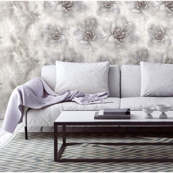 Обои винил горячего тиснения на бумажной основе Обои винил горячего тиснения на бумажной основе "Гюзель" С33-072В-06, 0,53х10,05м