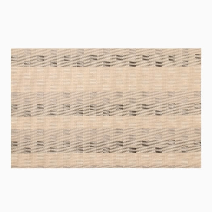 Салфетка на стол Доляна, цв.бежевый, 45*30см