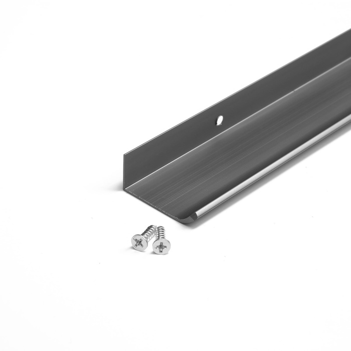 Ручка торцевая CAPPIO RT002, L=600 мм, м/о 480 мм, цвет серый