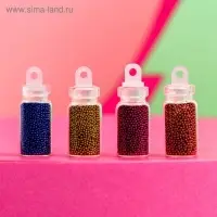 Набор бульонок для декора ногтей «Сияй, мечтай!», 12 цветов