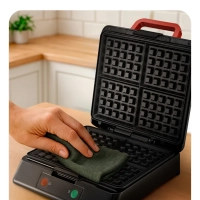 Вафельница электрическая для бельгийских вафель КТ-4674 Вафельница электрическая для бельгийских вафель КТ-4674