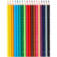 Карандаши цветные 18цв 3-гран Deli Enovation, пластик, EC113-18
