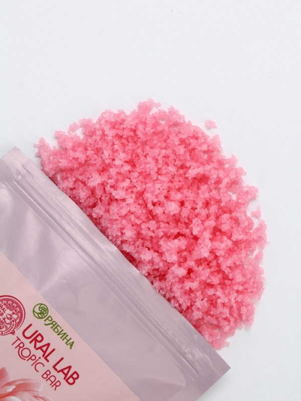 Скраб для тела соляной «Пион» с маслом миндаля, 250 г TROPIC BAR Скраб для тела соляной «Пион» с маслом миндаля, 250 г TROPIC BAR