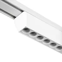 Светильник трековый BayerLux SLIM &laquo;Линза-33&raquo;, LED, 18 Вт, 3000K-6000К, 48 В, CRI90, 3.2&times;3.8&times;33.8 см, белый