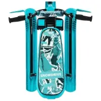 Снегокат Nika Snowdrive, СНД3/SD12, цвет голубой/чёрный Снегокат Nika Snowdrive, СНД3/SD12, цвет голубой/чёрный