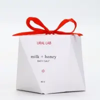 Соль для ванны в коробке с атласным бантом, 150 г, URAL LAB Соль для ванны в коробке с атласным бантом, 150 г, URAL LAB