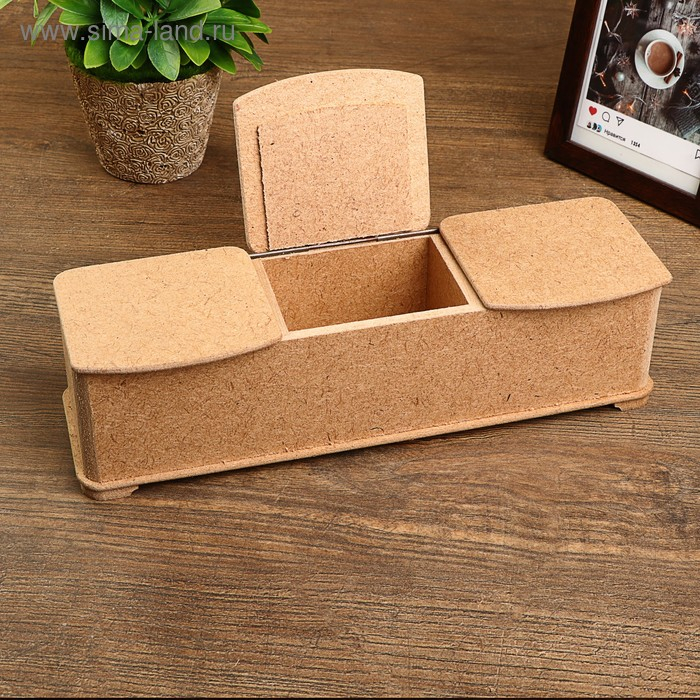 Шкатулка для декора из МДФ 26,5х8х6,7 см Шкатулка для декора из МДФ 26,5х8х6,7 см