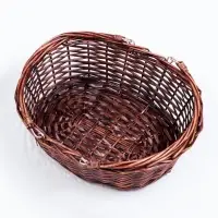 Корзина плетёная с ручками, 39&times;31&times;13 см