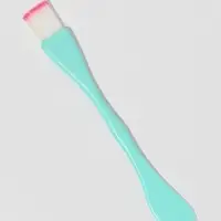 Кисть для масок, двусторонняя, с лопаткой, 15.5 (&plusmn;1) см, МИКС