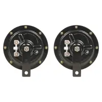 Сигнал звуковой дисковый 125мм 330/400Гц 118дБ 24В LOW/HIGH, кмпл. 2 шт.