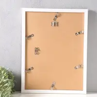 Фоторамка пластик 30х40 см "Остин" бело-бежевый 44,2х34,2х1,5 см