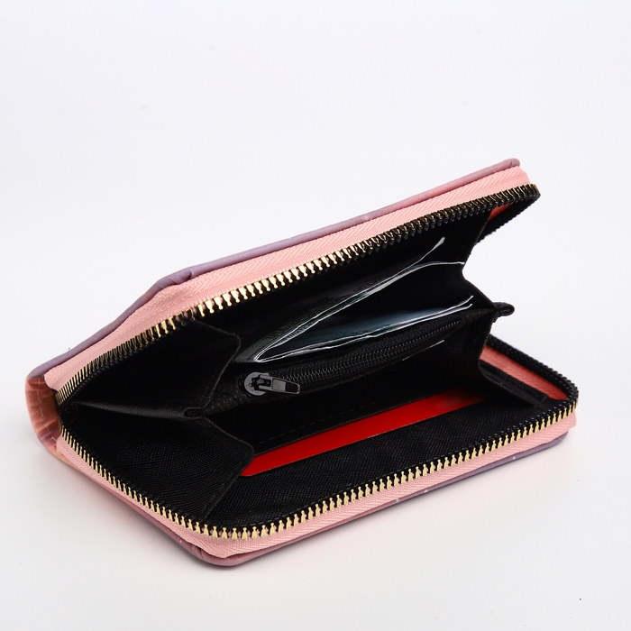 Кошелёк детский на молнии «Выбражулька», цвет разноцветный