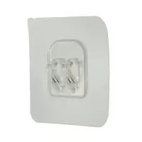 Держатель с клейкой поверхностью ТУНДРА, 60х60 мм, набор 6 шт