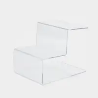 Подставка горка 2 ступеньки, 12&times;13&times;15 см, оргстекло 2 мм