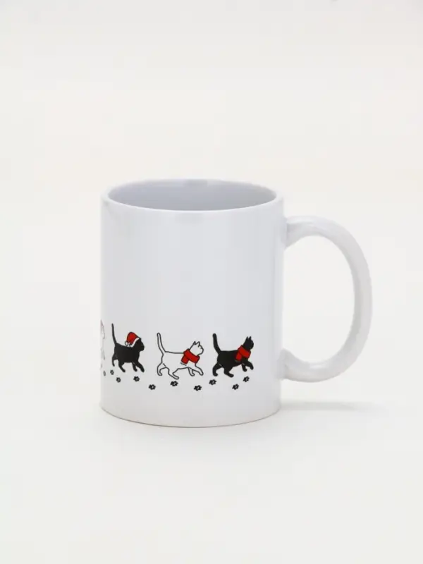 Кружка чайная керамическая «Замурчательного настроения», 320 мл