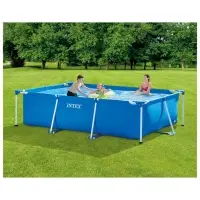 Бассейн каркасный Rectangular Frame, 300&times;200&times;75 см, от 6 лет, прямоугольный, 28272NP INTEX