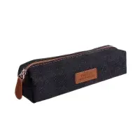 Пенал школьный на молнии Calligrata &laquo;Джинс&raquo;, 1 отделение, текстиль, МИКС