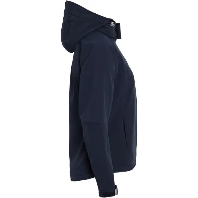 Куртка женская Hooded Softshell темно-синяя, размер S Куртка женская Hooded Softshell темно-синяя, размер S