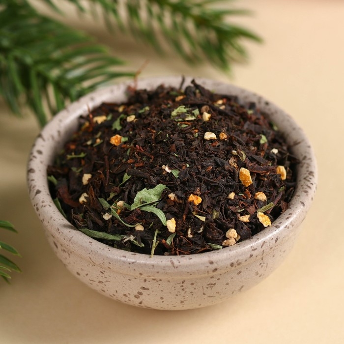 Новый год! Чай чёрный &laquo;Вкусного чаёчка&raquo;, 50 г.