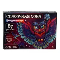 Пазл деревянный фигурный Puzzle &laquo;Сказочная сова&raquo;, 87 элементов