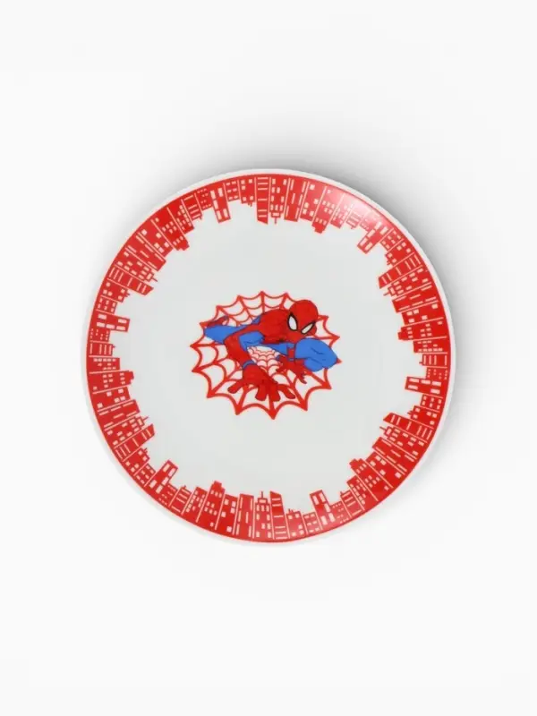 Набор посуды керамической детской, 3 предмета: кружка 200 мл, тарелка 19 см, салатник 250 мл, &laquo;Ты - супергерой&raquo;