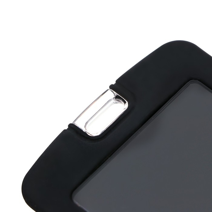 Бейдж вертикальный, внешний 110х70 мм, внутренний 83х52 мм, силиконовый, черный Бейдж вертикальный, внешний 110х70 мм, внутренний 83х52 мм, силиконовый, черный